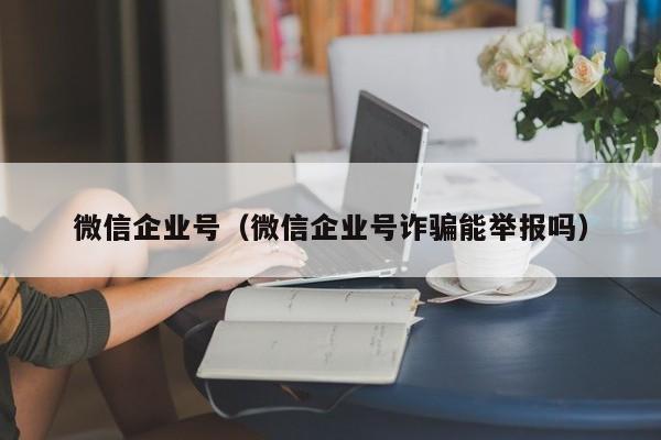 微信企业号（微信企业号诈骗能举报吗）